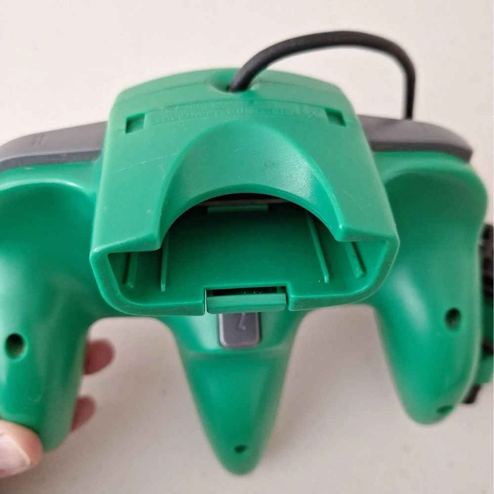 Official Nintendo 64 Controller OEM N64 Color Green UNTESTED